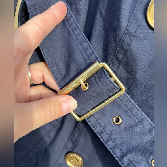 BURBERRY  BRIT TRENCH COAT - Picture 2 of 13